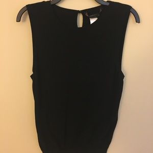 BCBG Max Azria Black Tank